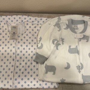HALO Medium SleepSack & Carter’s 6-9M Wearable Blanket Bundle